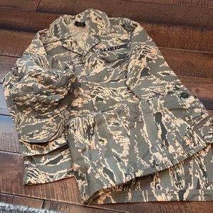 Kids Military costume, Size S: hat,‎ pants and top